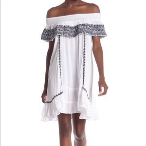 Boho Off the Shoulder Dress